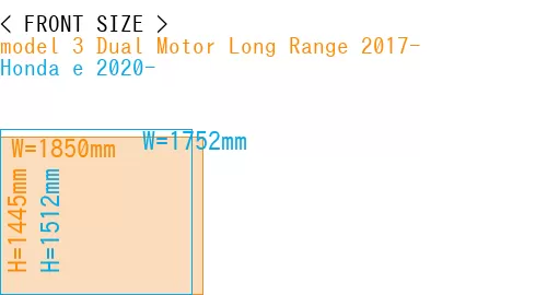 #model 3 Dual Motor Long Range 2017- + Honda e 2020-